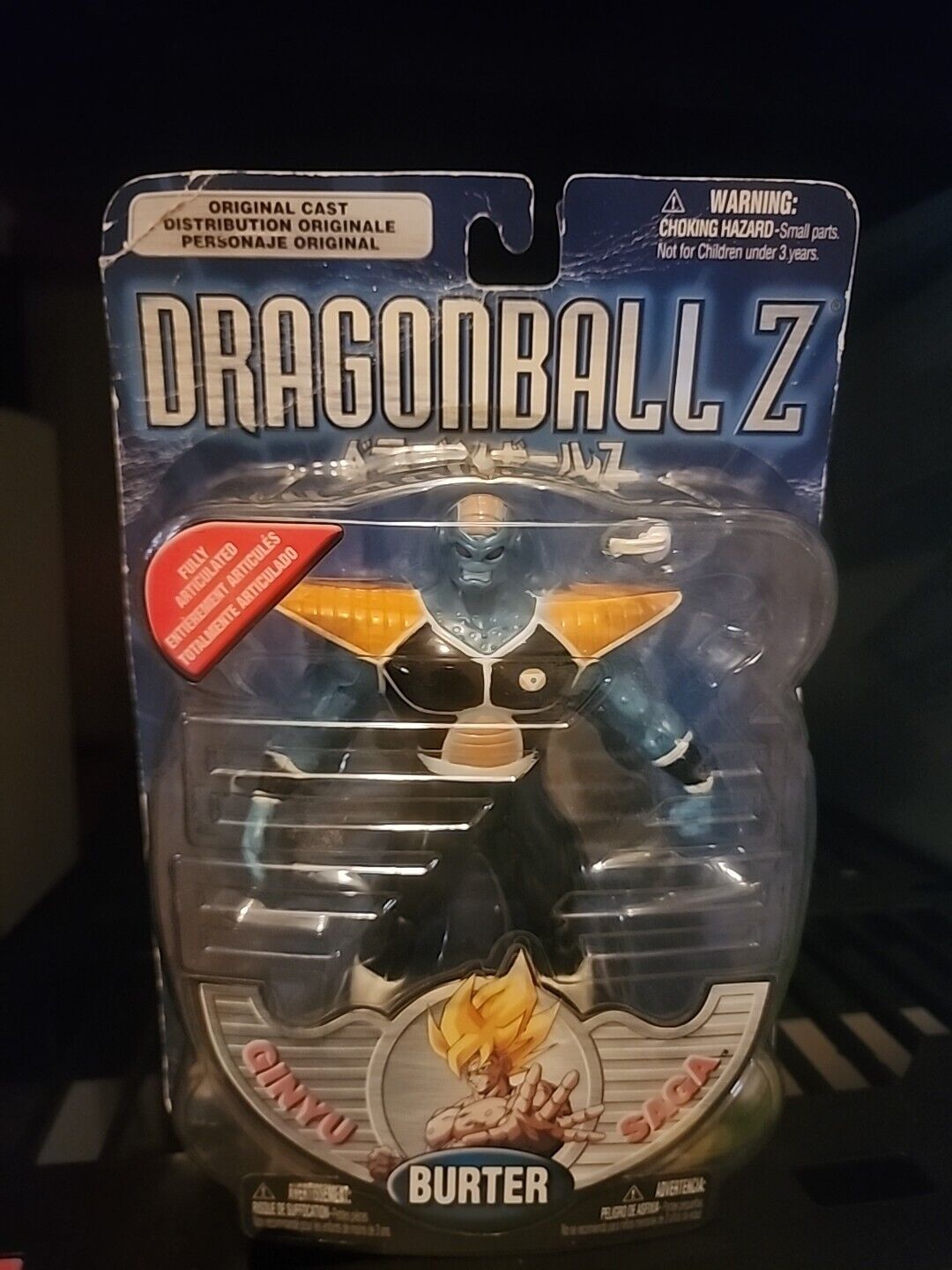 2000 Irwin Toys Dragonball Z Burter Ginyu Saga Action Figure