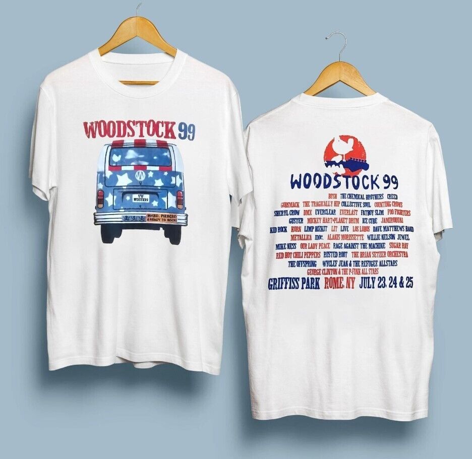 Peace Patrol Vintage Woodstocks 1999 T-Shirt Cotton Unisex For Fans