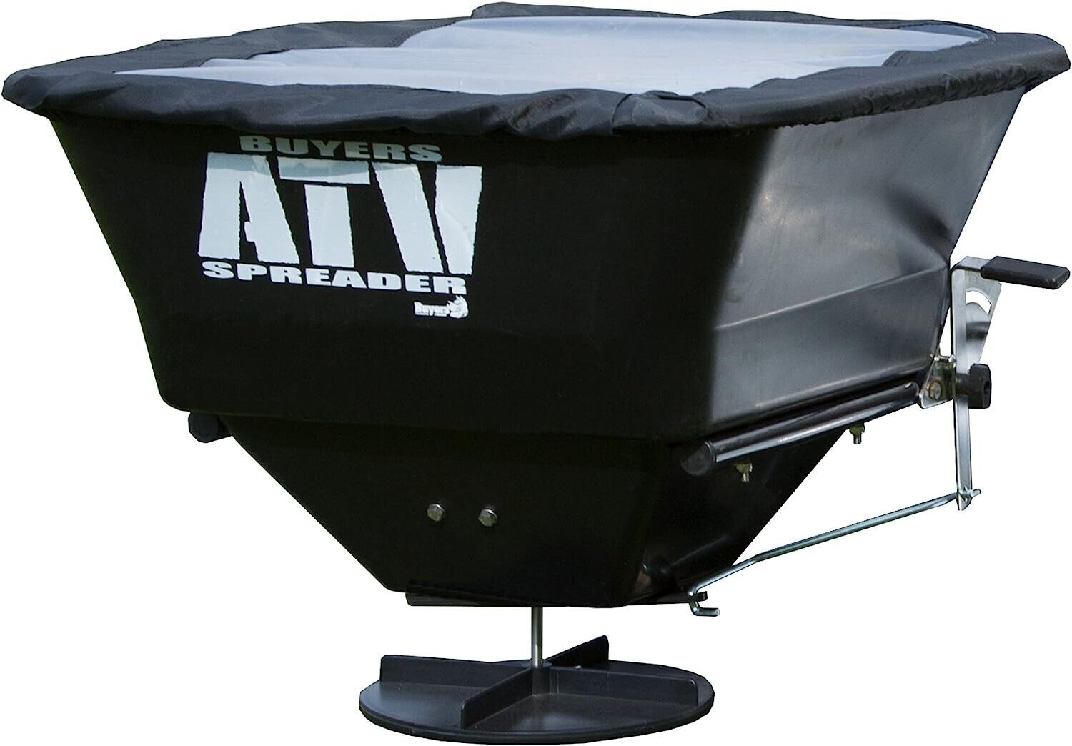 ATVS100 ATV Broadcast Spreader, 100 lb. Capacity W/ Rain Cover