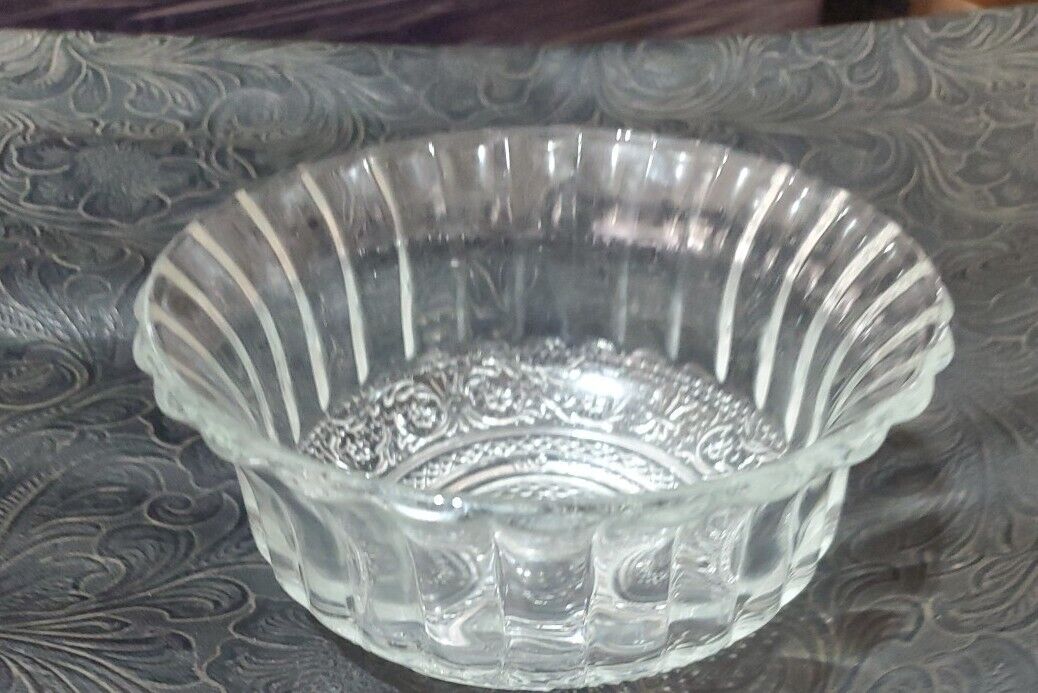 REPLACEMENT- KIG MALAYSIA PRESSED GLASS CANDY BOWLS- REPLACEMENT 
