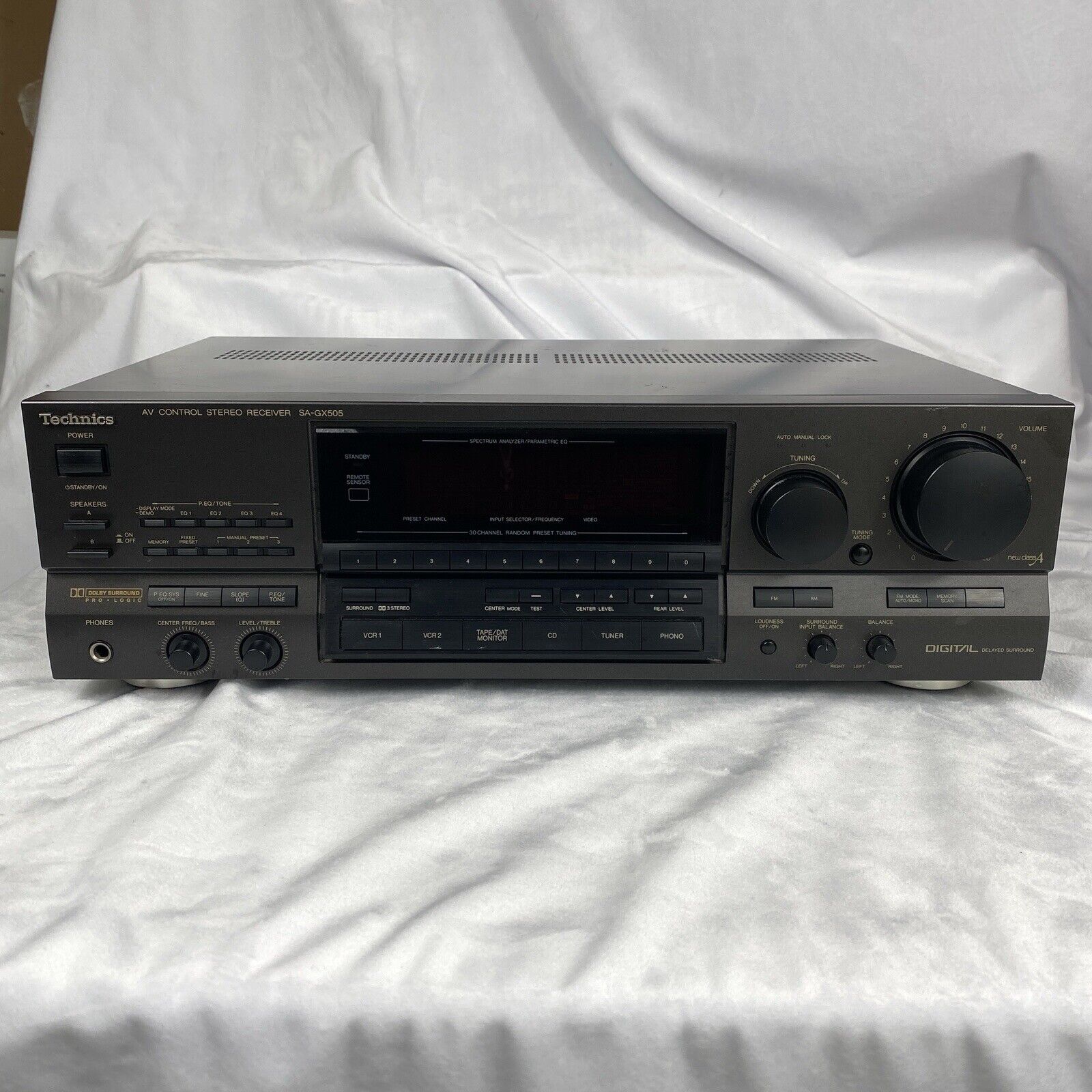 Vintage Technics SA-GX505 AM/FM Stereo Receiver No Remote is Included VGC