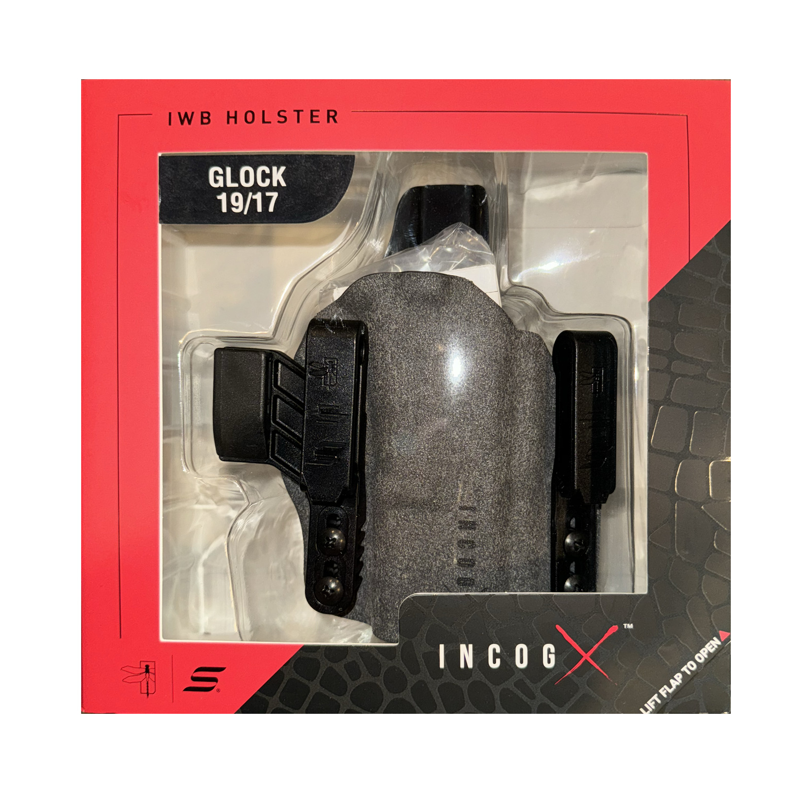 Safariland INCOG-X IWB Holster For Glock 17/19 Right Hand  1334624