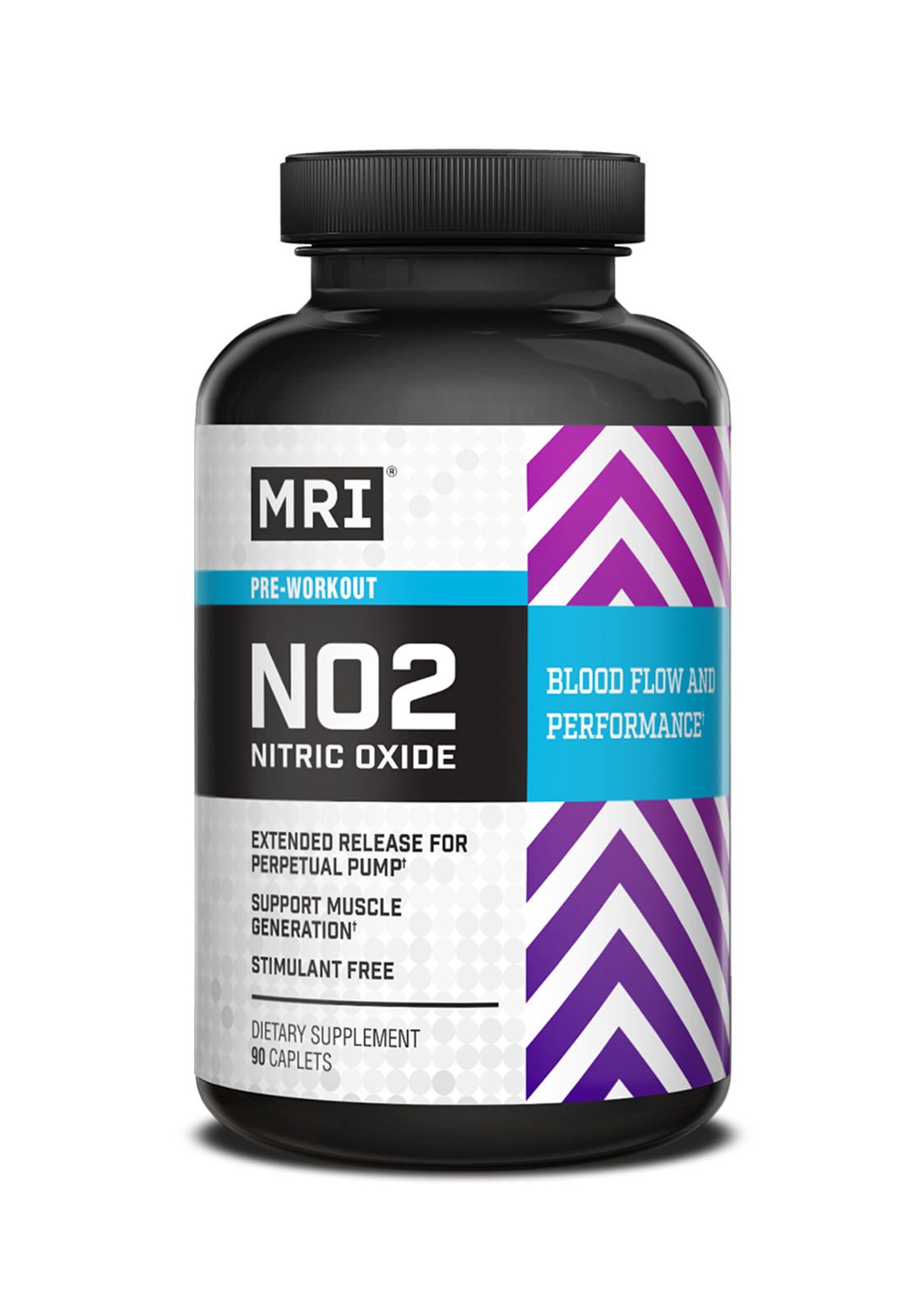MRI NO2 Nitric Oxide Original Pre Workout Muscle Pump 90 capsules - SALE