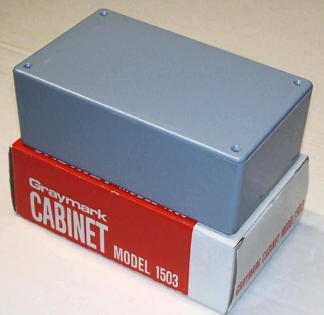 Graymark Radio Electronic Co. vintage plastic enclosure experimeneter kit case
