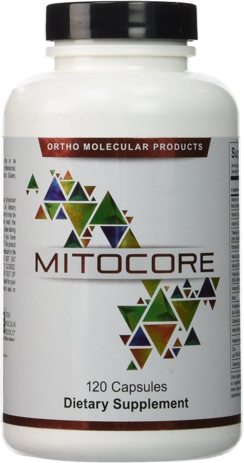 Ortho Molecular  MITOCORE 120 capsules  Exp. 2025