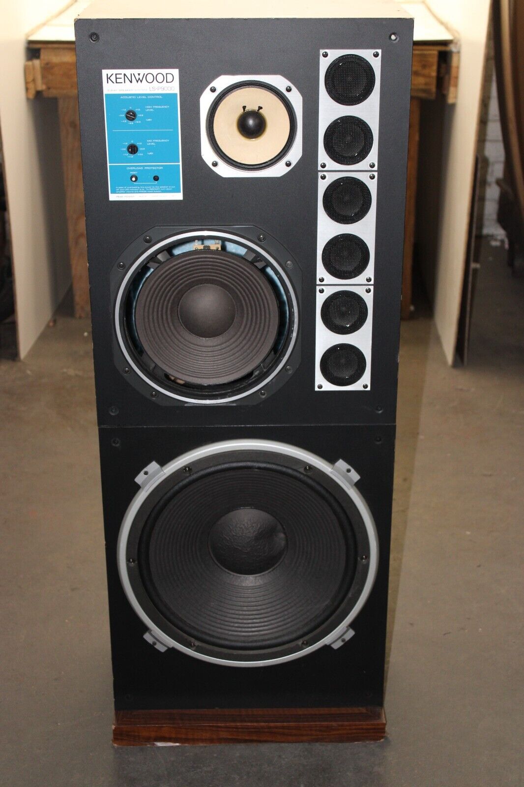 Kenwood LS-P9000 Standing Speaker Pair - Read
