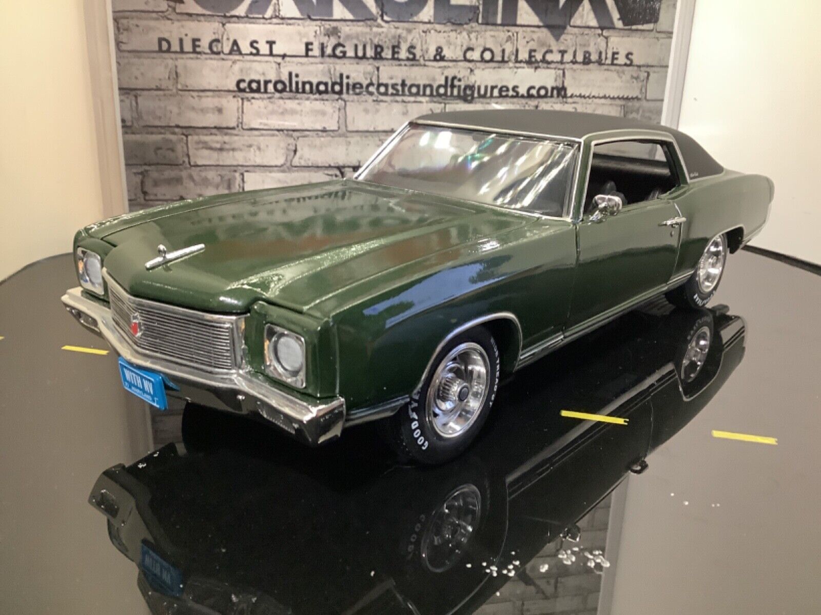 1:18 ERTL American Muscle, 1971 Chevy Monte Carlo SS Racing Champions, MA# 840