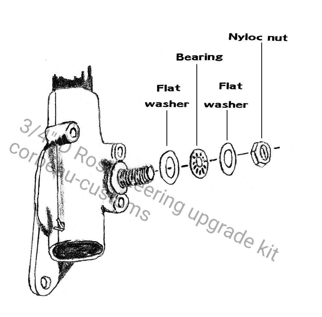  Ross Steering Upgrade Kit for John Deere 3/4\