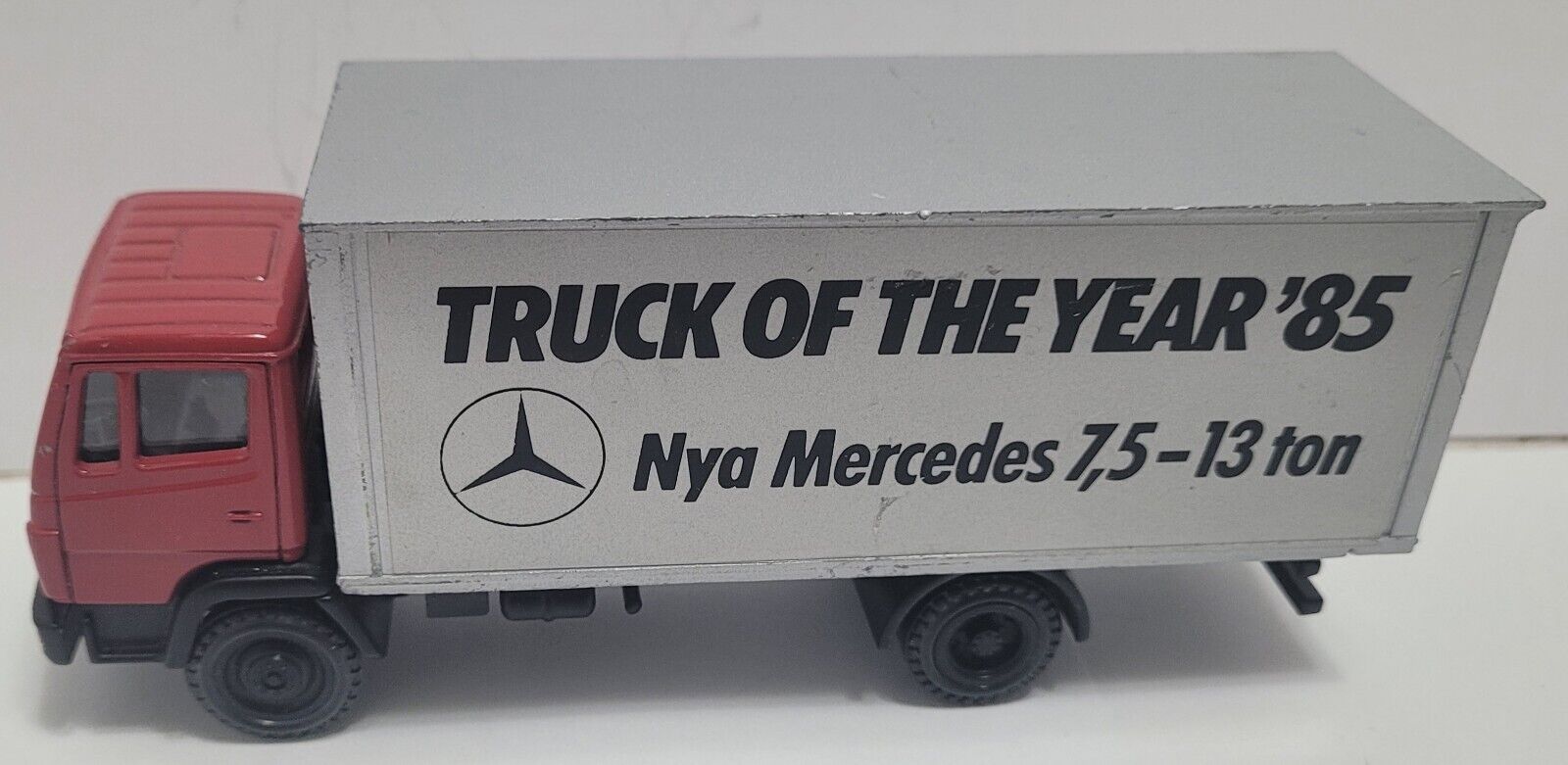 NZG MODELLE 1/50 NO.250 NYA MERCEDES 7,5-13 TON TRUCK OF THE YEAR \'85 DIE CAST