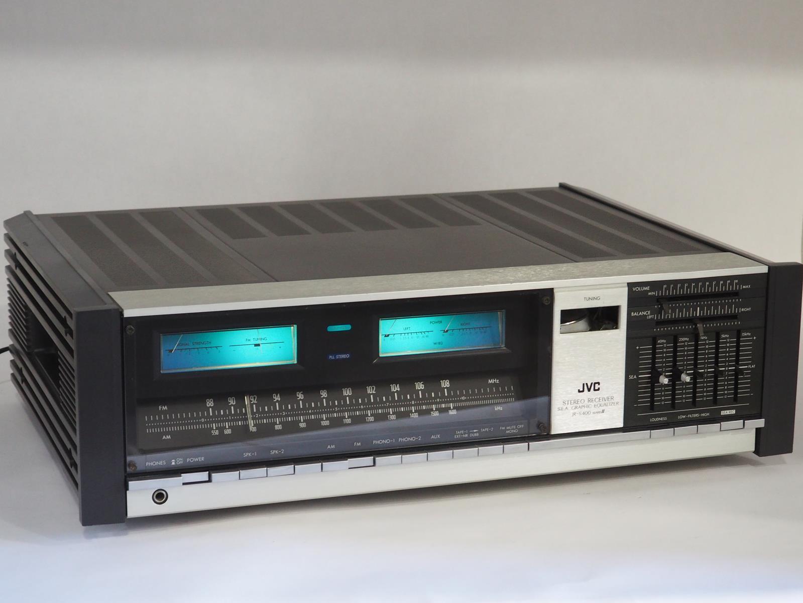 Vintage JVC JR-S400 AM-FM Stereo Receiver *Has Issues,Please Read* FreeShipping