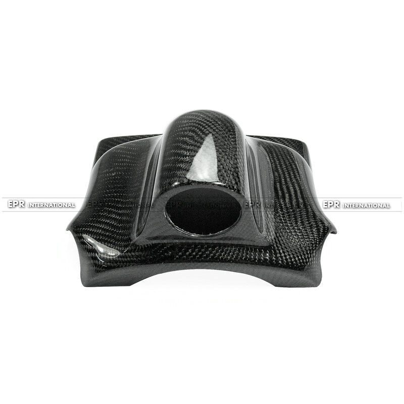 For Mitsubishi EVO 10 X Carbon Interior Dash Top Single Gauge Pod 52mm cover