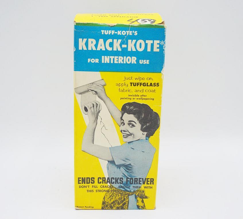 Tuff Kote\'s Krack Kote Repair Advertising Box