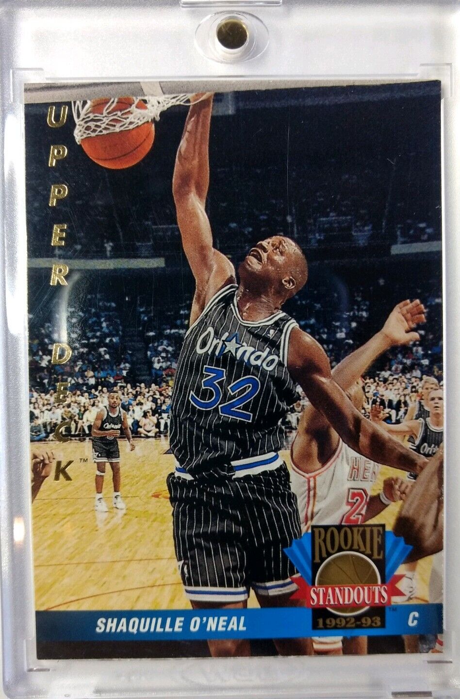 Rare Italian: 1992-93 Upper Deck Rookie Standouts Shaquille O\'neal RC #69