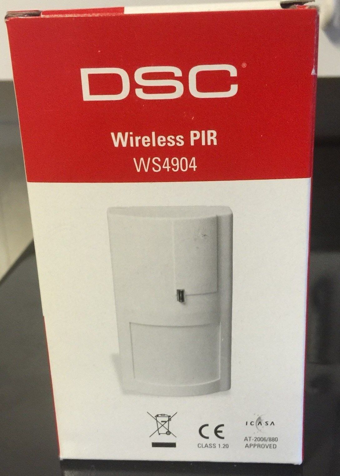 Brand New DSC WS4904P Wireless Pet Immune PIR Motion Sensor, w/ Battery, WS4904