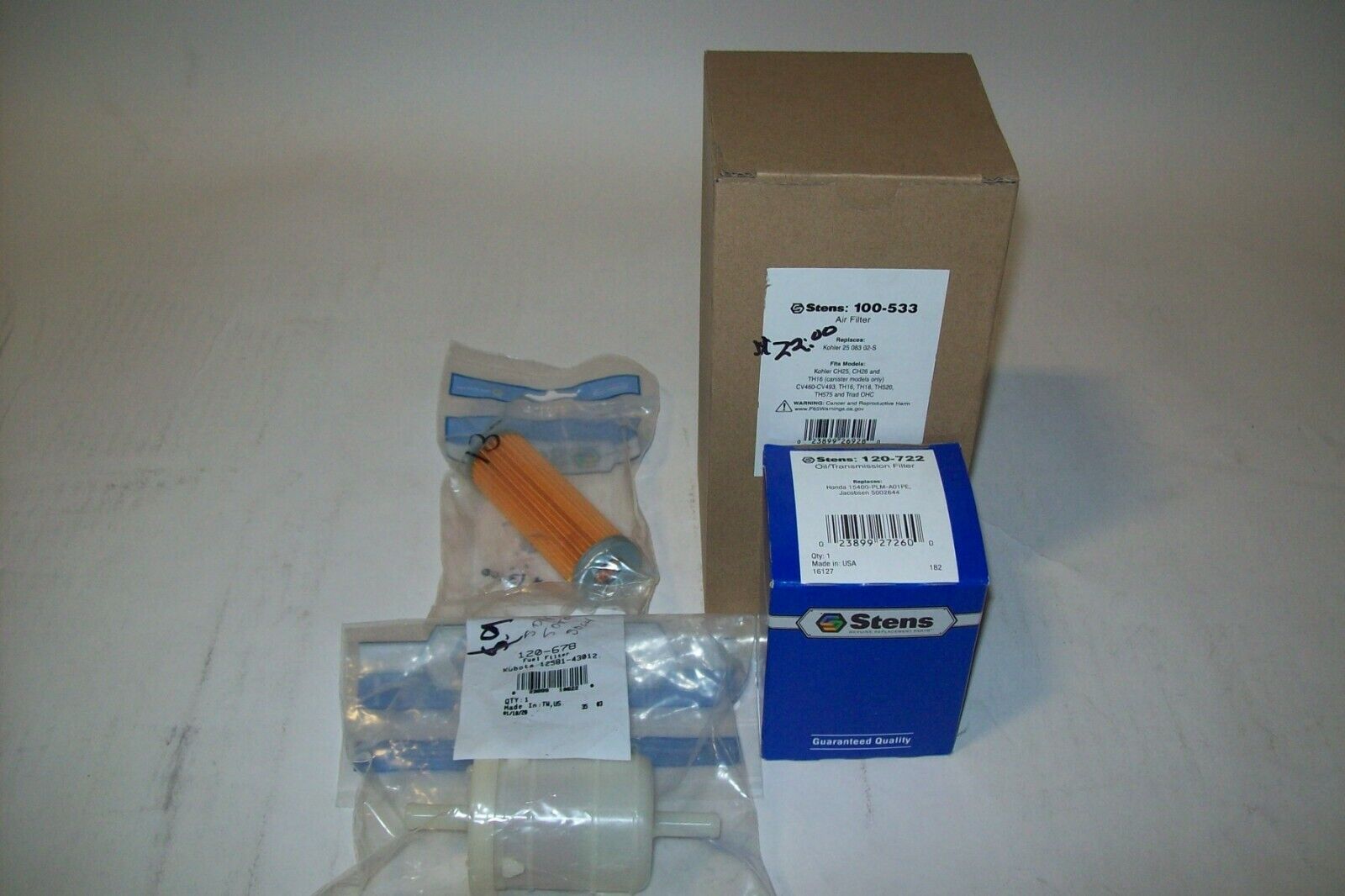 NIFTY LIFT SD50, TD34T, SD34T ENGINE FILTER KIT INCLUDES AIR, OIL & 2 FUEL
