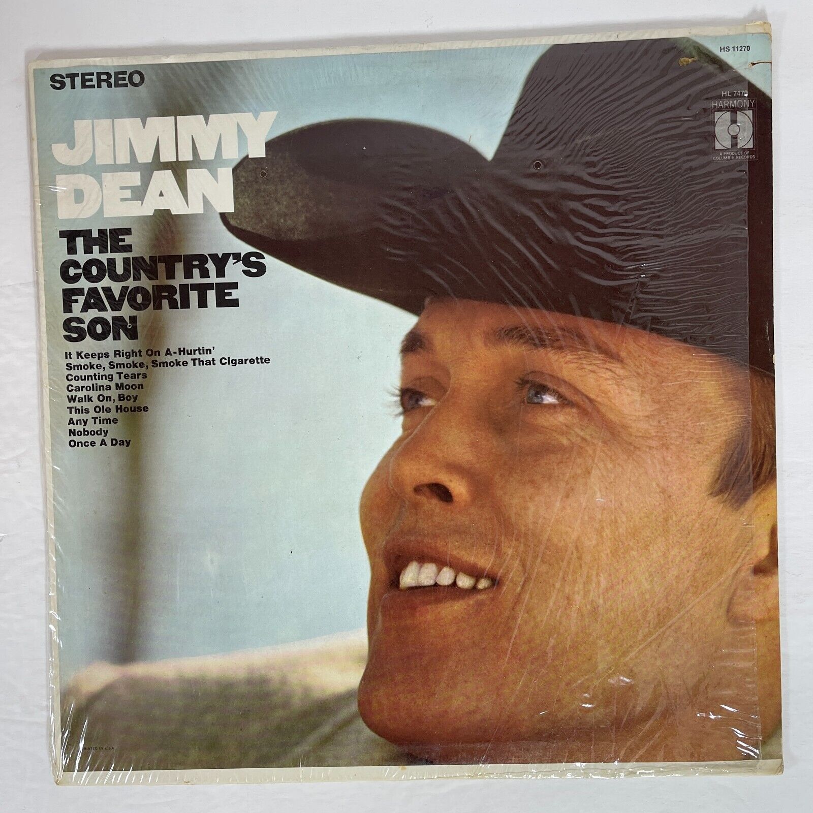 Jimmy Dean – The Country\'s Favorite Son Vinyl, LP 1968 Harmony – HS 11270