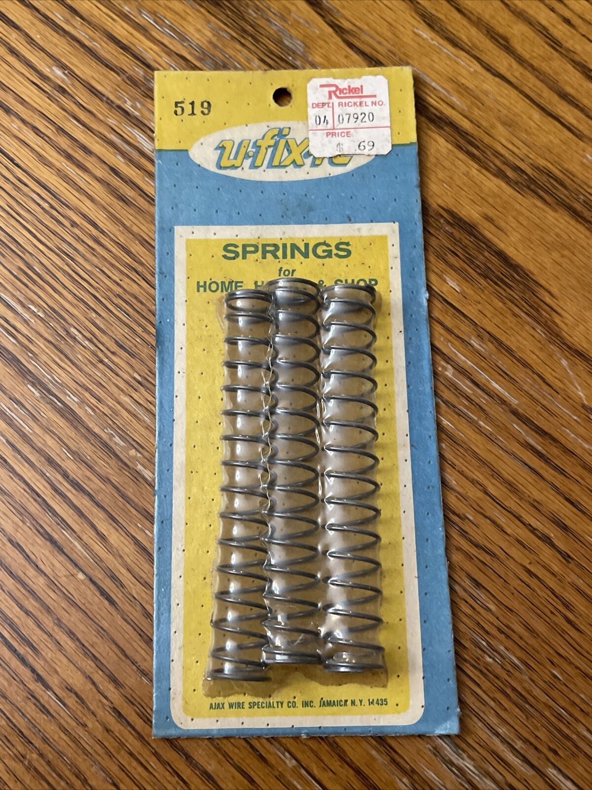 U-Fix-It Springs for Home and Shop 3/4\