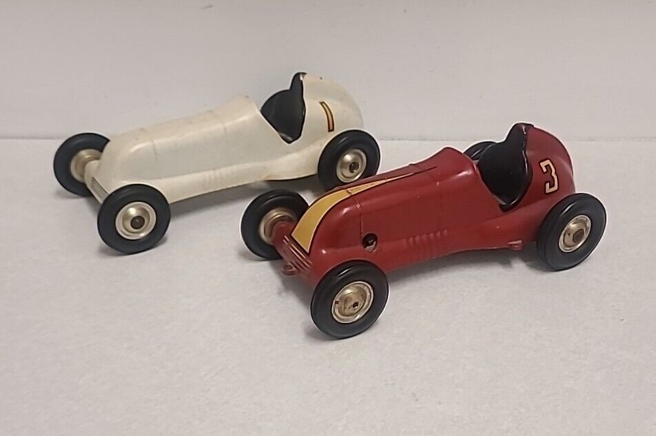 Lot of 2 Cox Thimble Drome Specials  1 Windup Tether Race Car NICE LOOK READ