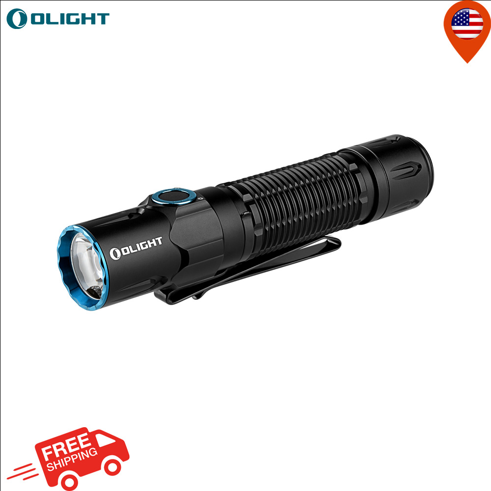 OLIGHT Warrior 3S  2300 Lumens  Black Rechargeable Tactical Flashlight