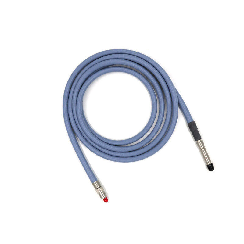 2Pcs Medical Storz/Wolf compatible 1.8M Fiber Optic Light Cable Endoscopy