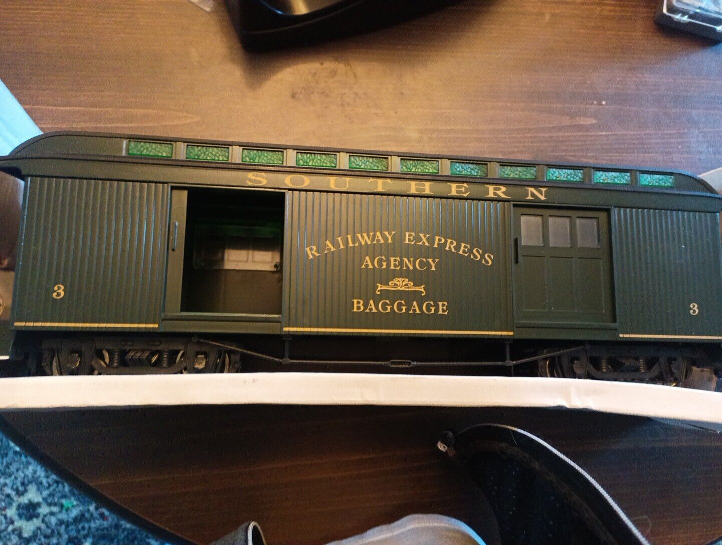 Bachman Big Haulers Southern Railway Express Agency Baggage G Scale