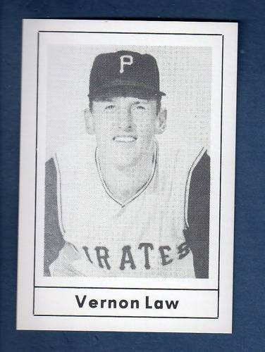 #124 VERNON LAW, Pittsburgh Pirates (1978 Grand Slam/Jack Wallin production)