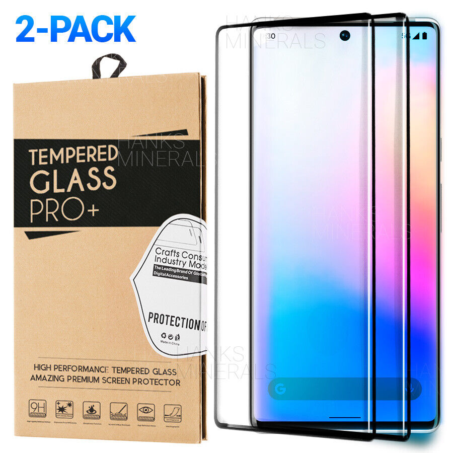 2-Pack For Google Pixel 6 / 6 Pro Tempered Glass Screen Protector Full Cover