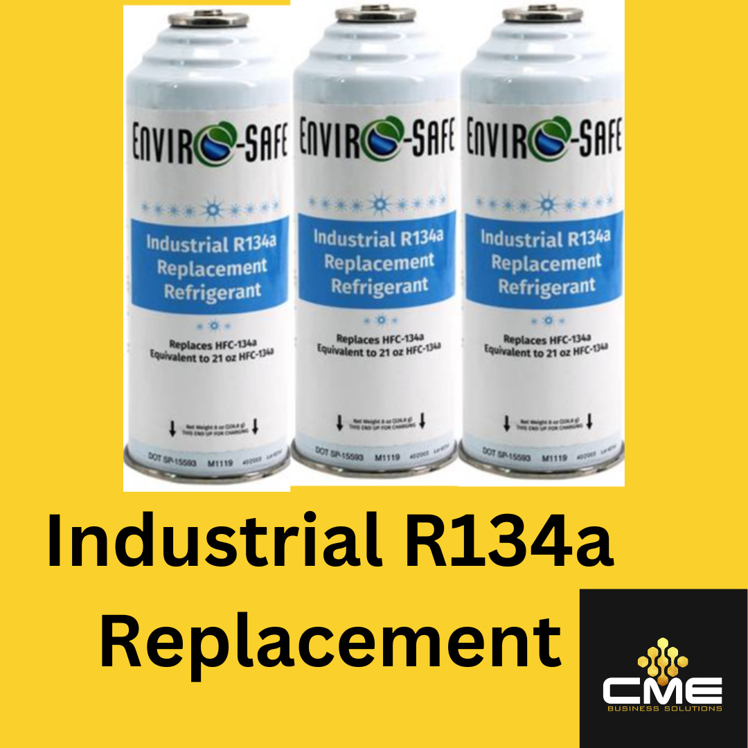 Industrial Enviro-Safe Auto R134a Replacement Refrigerant- (3) 8 ozCans