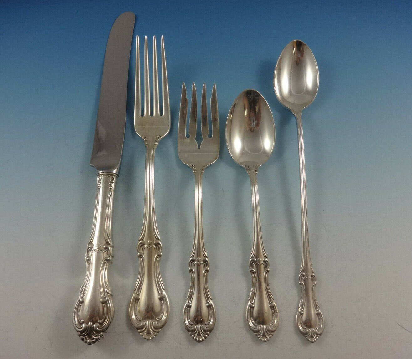 Joan of Arc by International Sterling Silver Flatware Set 8 Service 42 Pieces