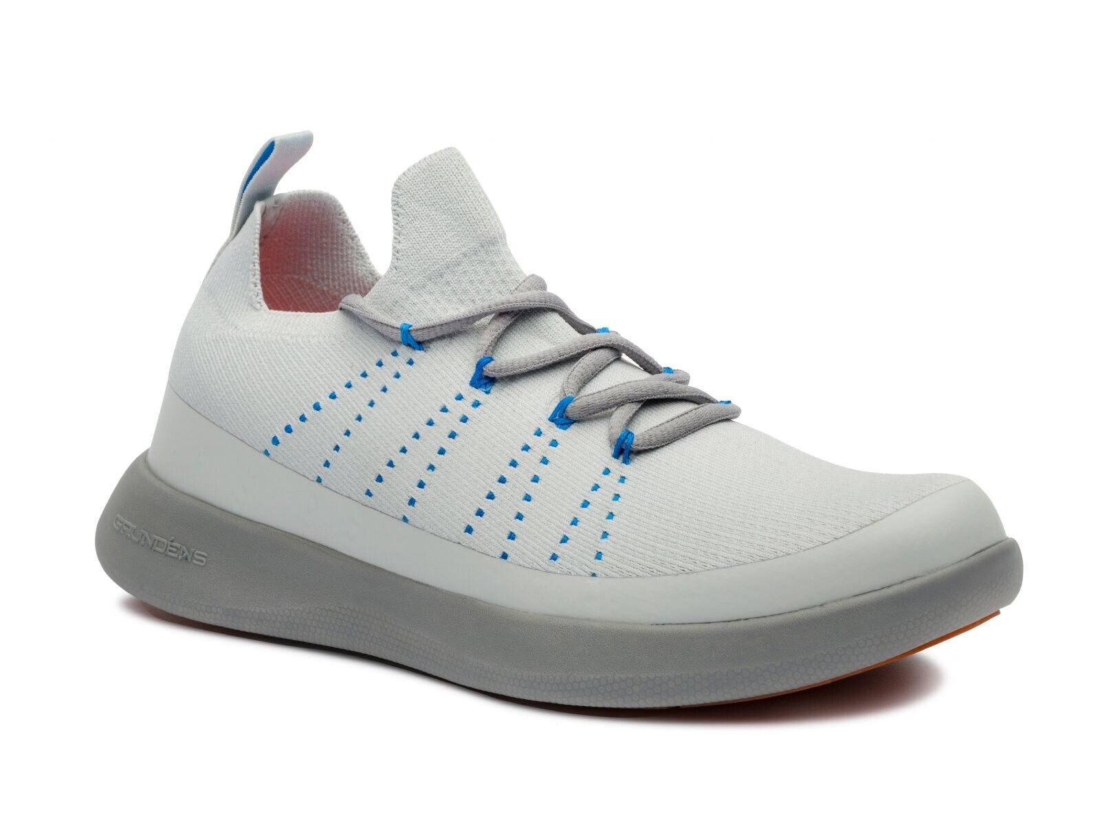 Grundens Men\'s SeaKnit Boat Shoe - Size 10.5 - Color Grey Mist - New