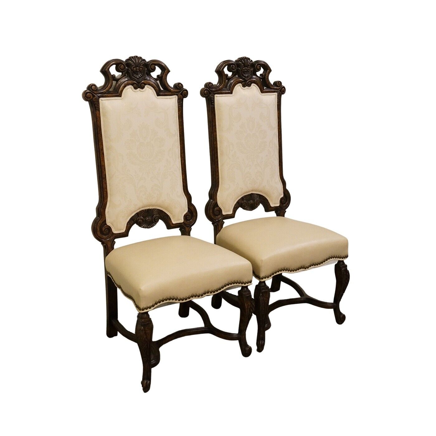 Set of 2 TOMLINSON ERWIN LAMBETH Louis XVI French Accent / Dining Side Chairs
