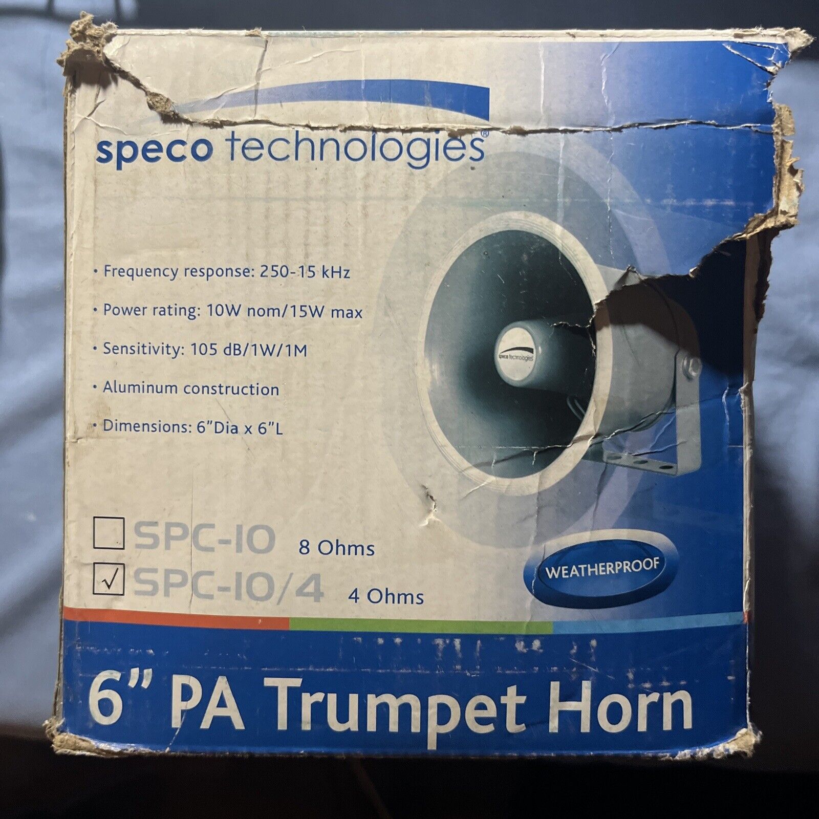 Speco Technologies SPC-10/4 Trumpet Horn