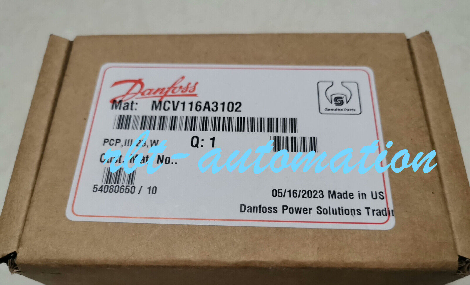 DANFOSS MCV116A3102 control valve brand new