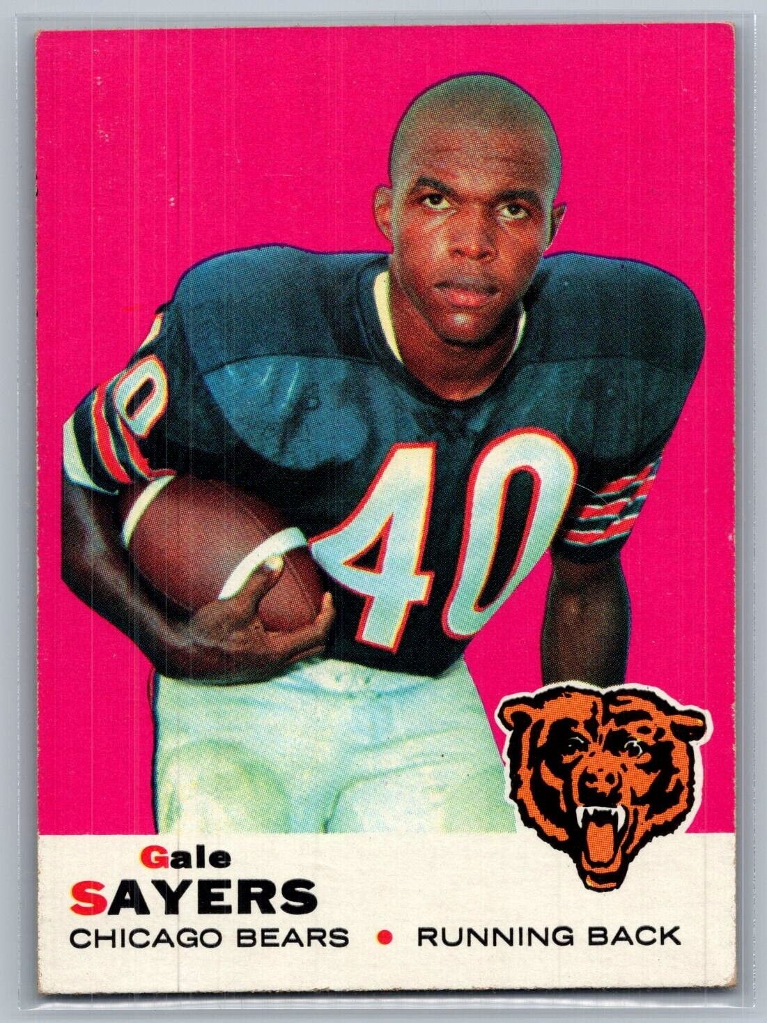 1969 Topps - #51 Gale Sayers - HOF EX *TEXCARDS*