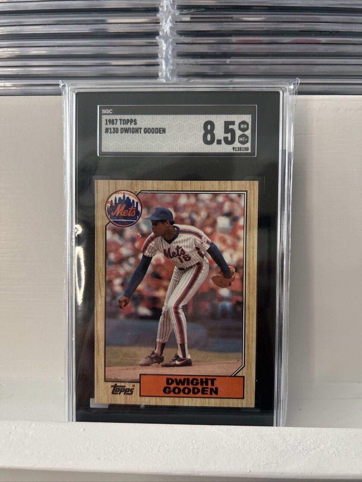 1987 Topps Dwight Gooden Baseball Card #130 NM-M🔥SGC8.5🔥RARE