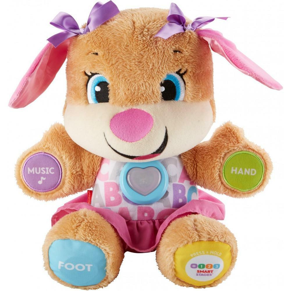 Fisher-Price Laugh & Learn Smart Stages Sis Flush Doll with 75+ Songs & Sounds  
