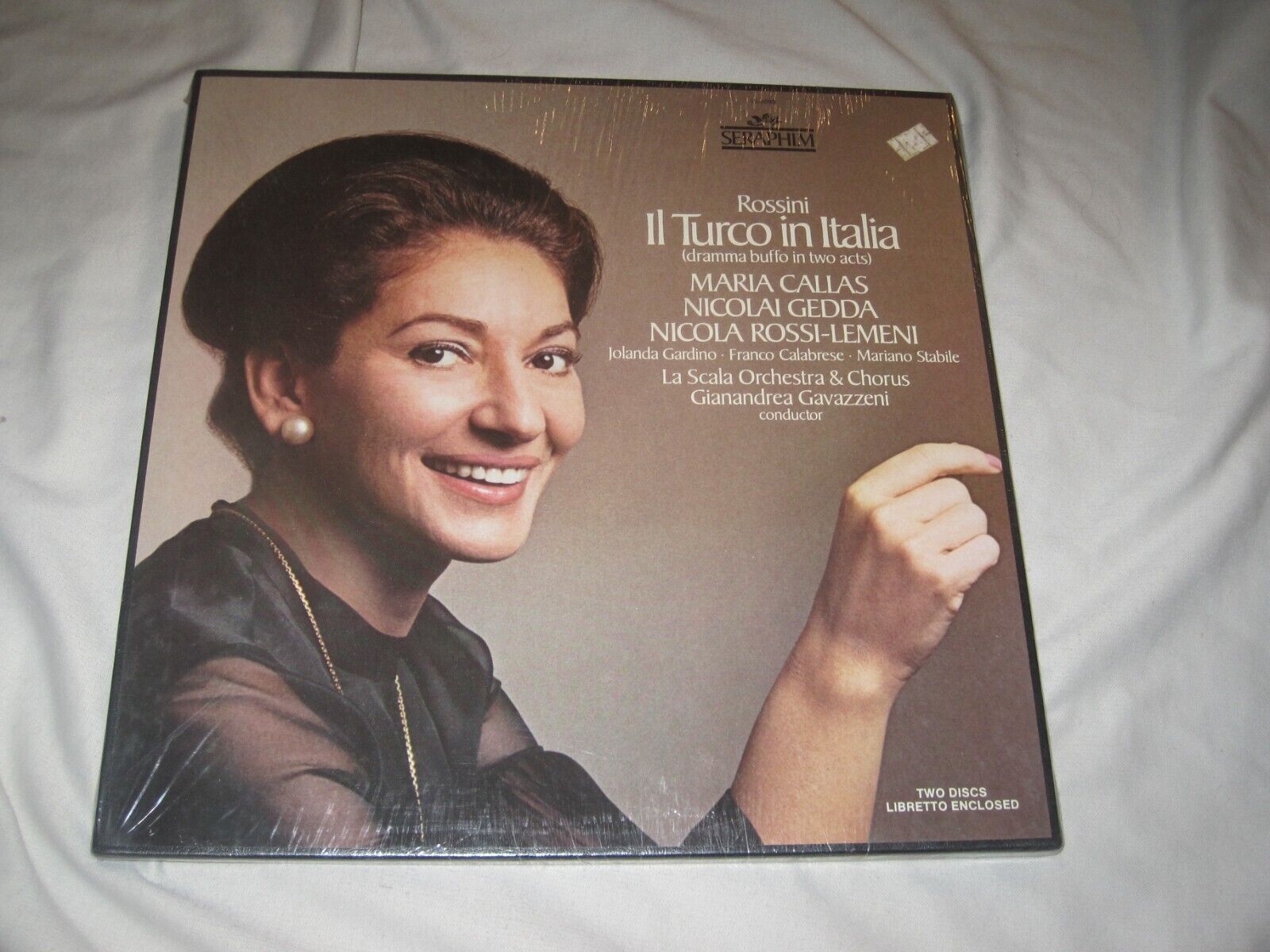 ROSSINI Il Turco In Italia SEALED LP\'s Maria Callas Nicolai Gedda La Scala Opera