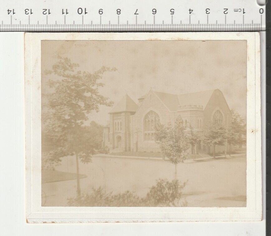 Antique 1898-1903 Newark Church NJ Rev John Axford Higgins Ridgewood Ave Clinton