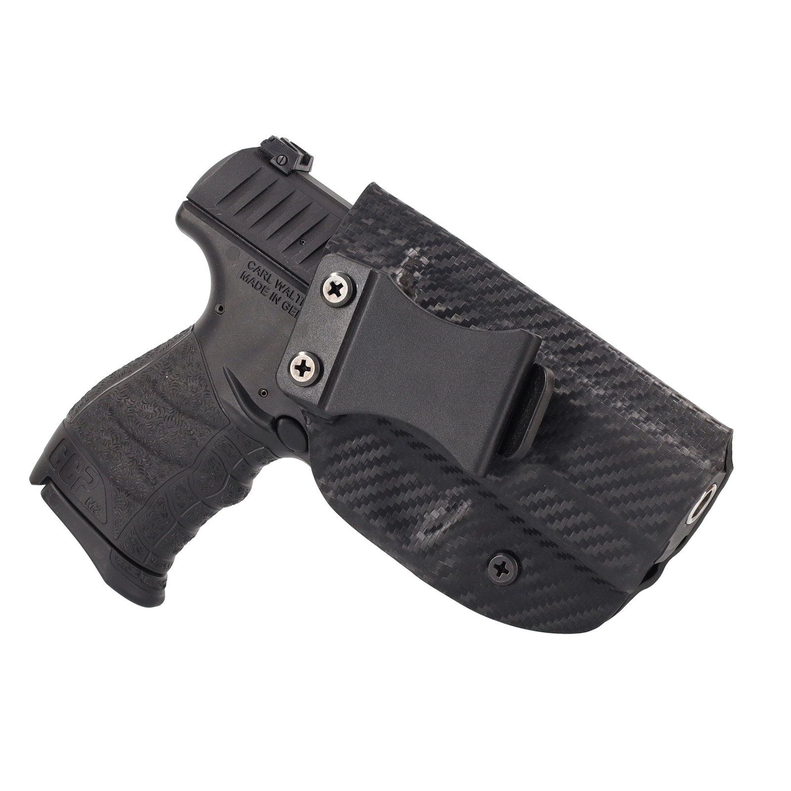 Concealment IWB Gun Holster for Beretta Handguns - Black Carbon Fiber