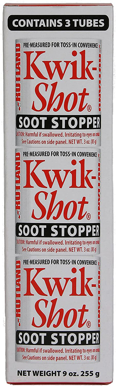 Kwik-Shot Soot Stopper, 3 oz. Toss-In Canister (3-Pack)