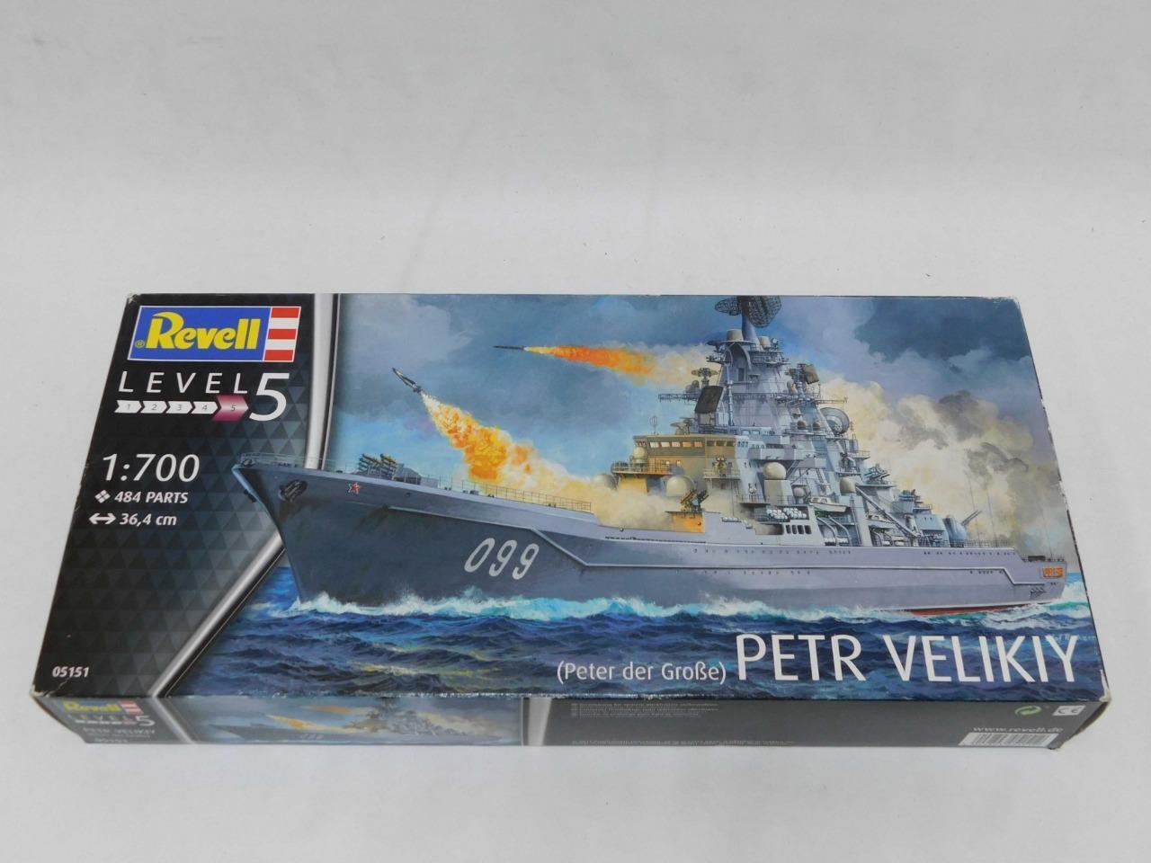 1/700 Revell Russian Cruiser Petr Velikiy Peter The Great Plastic Model Kit NEW