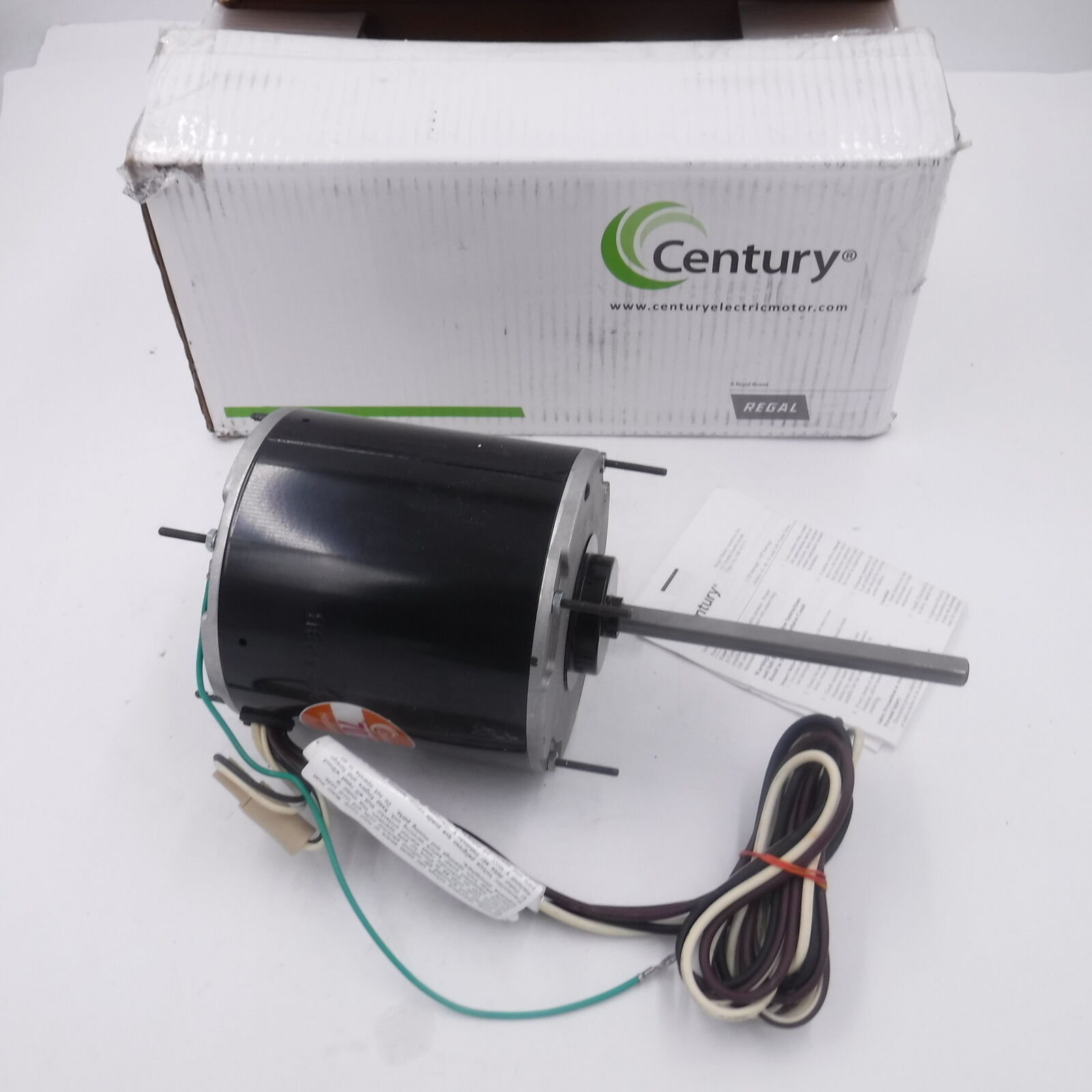 Century FE1076SF HeatMaster Condenser Fan Motor 3/4HP 208-230V 5.1A 1075 RPM