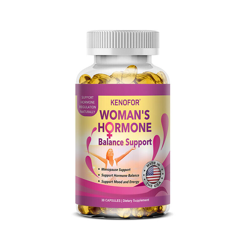 Natural Menopause Support for Women - Hormonal Support, Multi-Symptom Relief