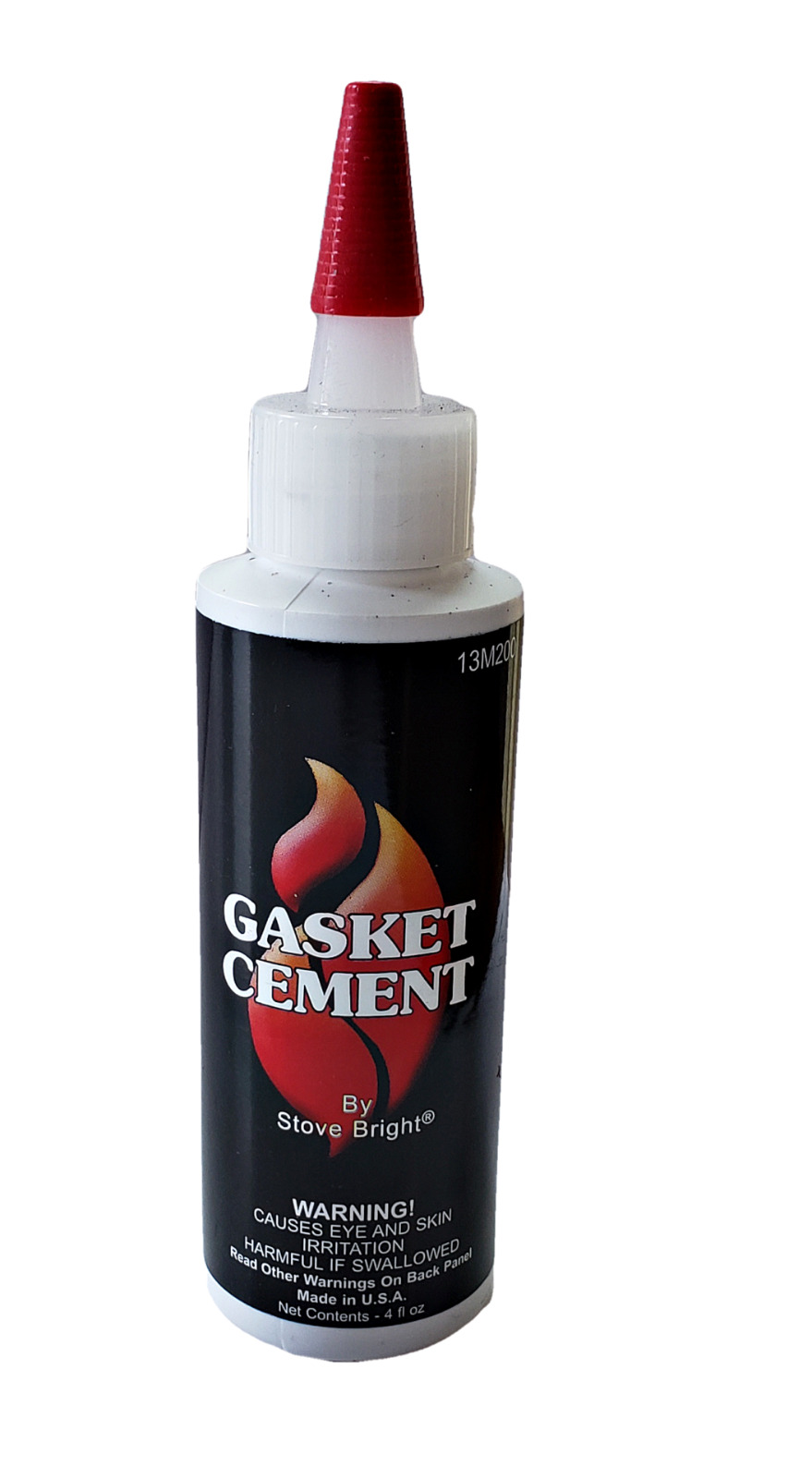 Stove Bright Gasket Glue Cement, 4oz, Fireplaces & Stoves, 13M200 - RATED #1