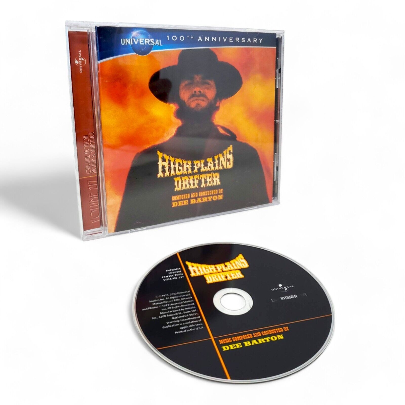 High Plains Drifter Soundtrack Dee Barton CD Intrada Special Collection Vol 217