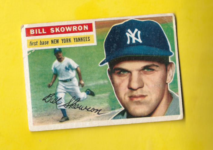 1956 Topps Bill Skowron #61 New York Yankees G/VG 