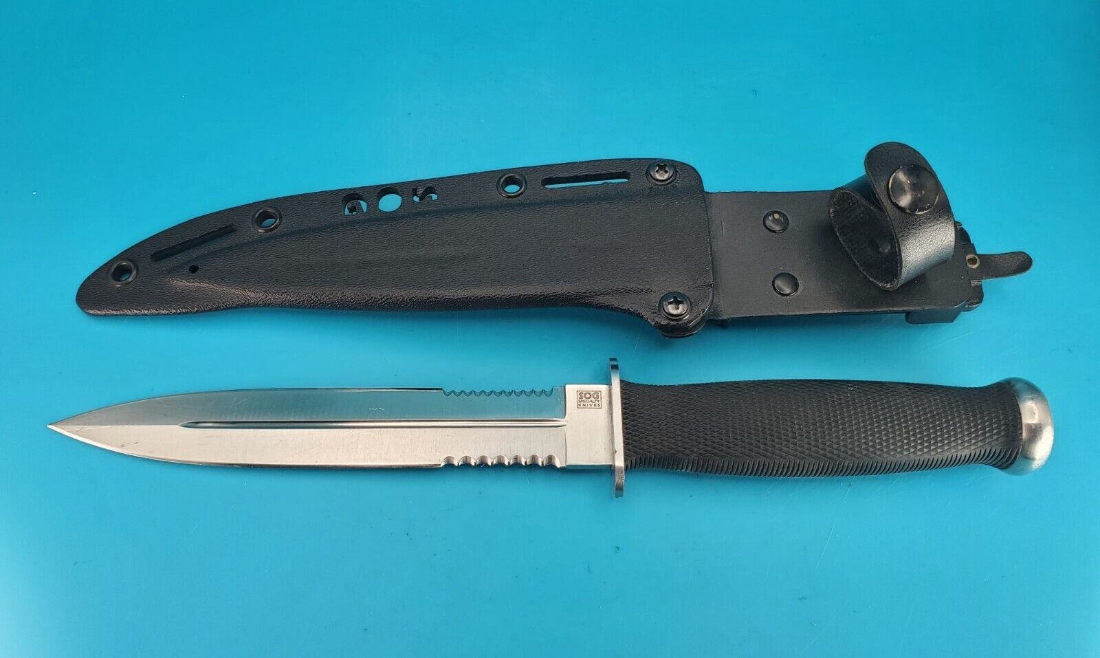 SOG Desert Dagger Specialty Knife W/ Sheath Seki, Japan RARE