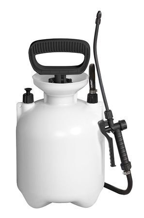 Westward 12U481 1 Gal. Handheld Sprayer, Polyethylene Tank, Cone Spray Pattern,