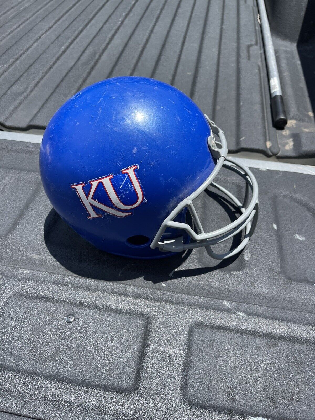 Vintage Franklin Kansas Jayhawks NCAA Replica Plastic Football Helmet