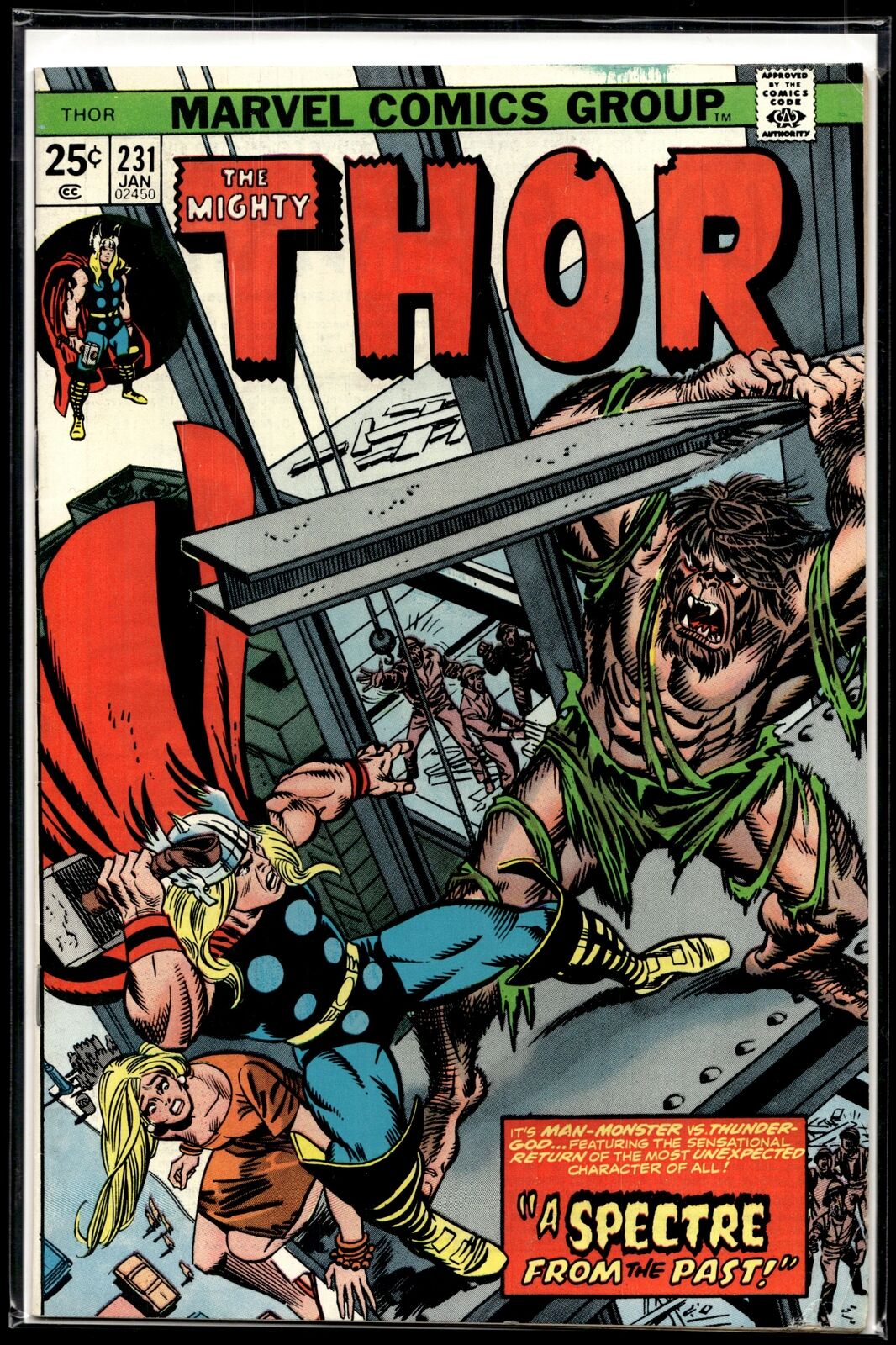 1975 Mighty Thor #231 1st Armak Marvel Comic